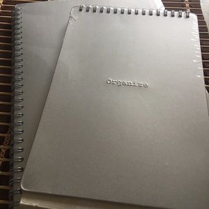 Pottery Barn Metal Organizer and Calendar Set